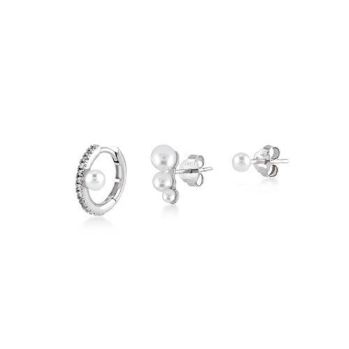 D Set of Earnings Silver