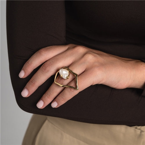 Baroque link ring