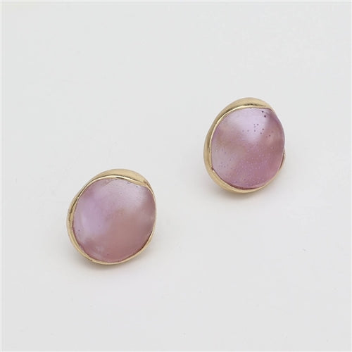 Zaya purple earrings