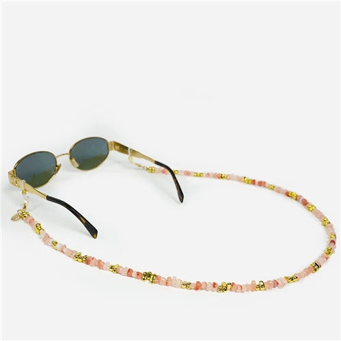 Rosy glam eye glasses chain