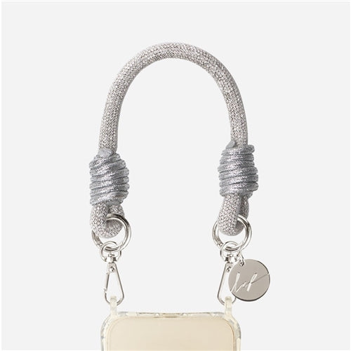 Glam silver((Phone Chain)
