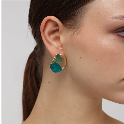 Ocean petal  earrings