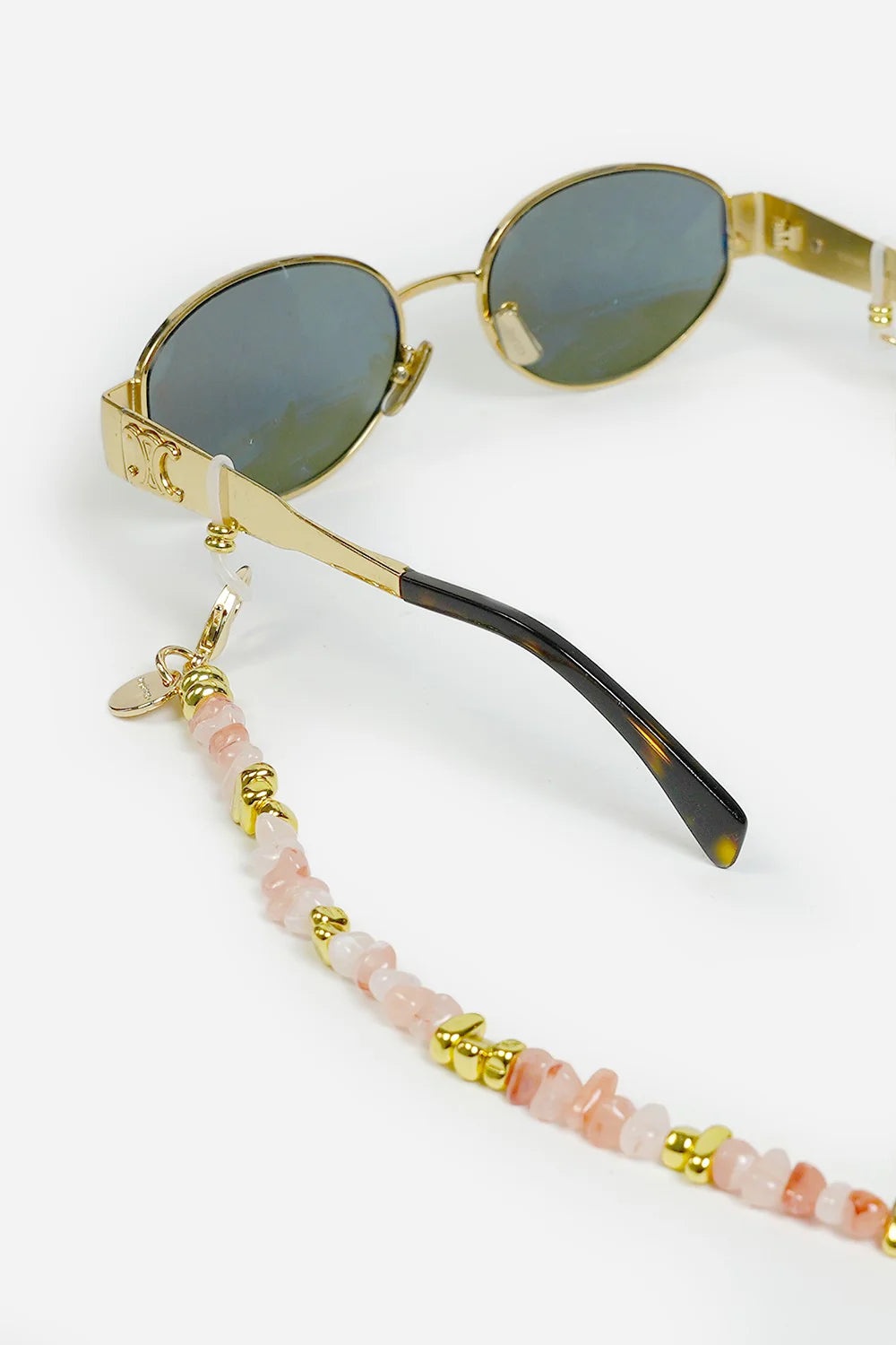 Rosy glam eye glasses chain