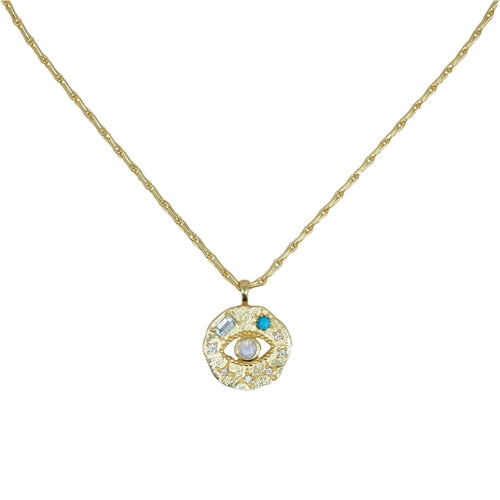 Turquoise Celestial Necklace
