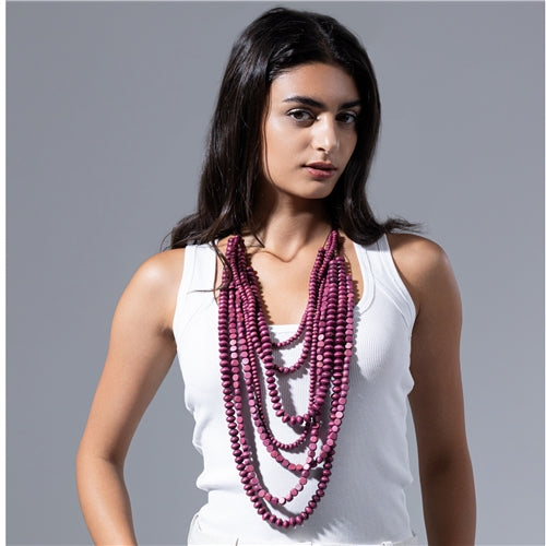 Plum Necklace