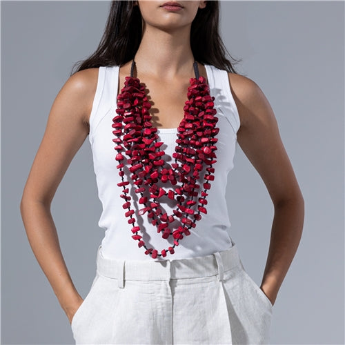 Gigi Red Necklace