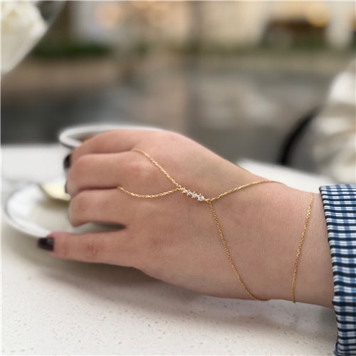 Gold Gleam Hand Cuff