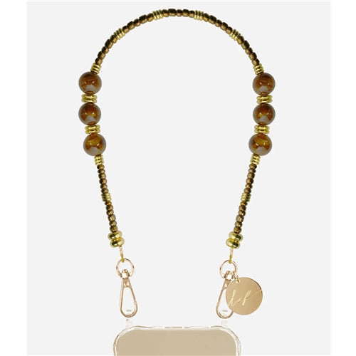Bronze short phone chain